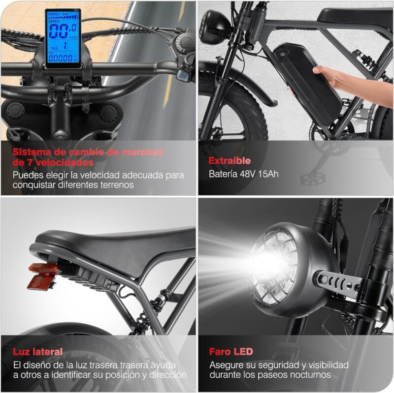 Cambios de discount bicicleta tipo moto