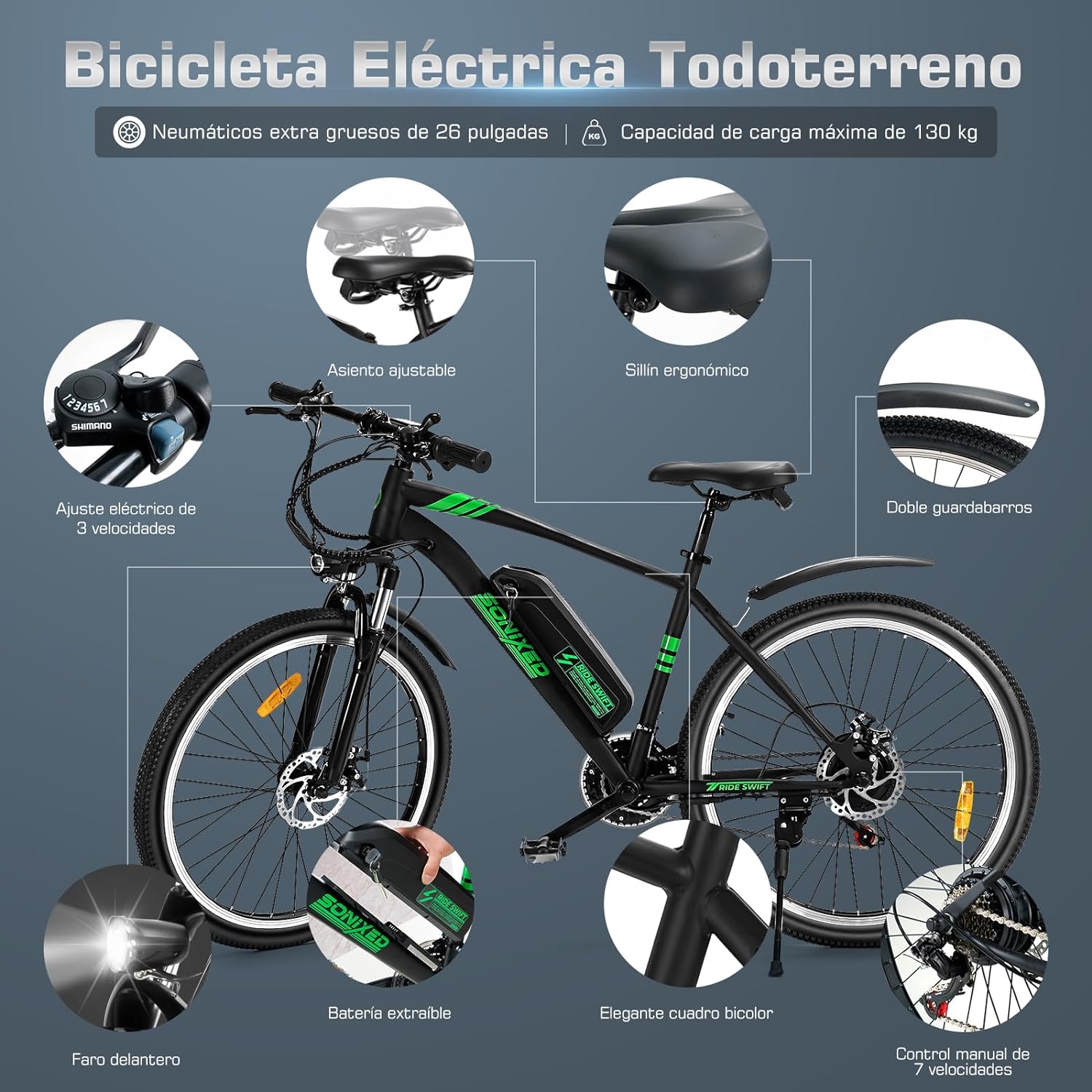 Bicicleta Electrica Urbana General
